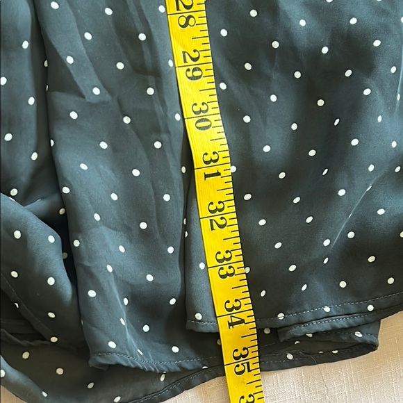 H&M Black Polka Dot Mini Dress - Picture 9 of 10